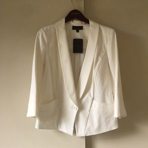 Nordstrom Unlined off-white Blazer